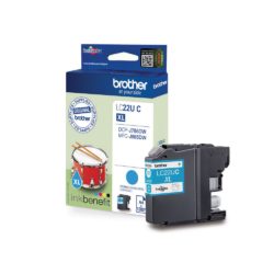 Brother Brother LC22UCXL Innobella™ Ink, High Yield Ink Cartridge, Single Pack, Cyan